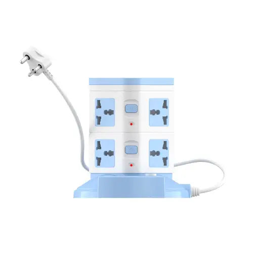 Power Plate 9 with 3 USB Ports + 8 Power Sockets Power Converter
