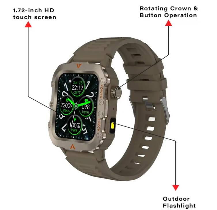 NexBeat Bluetooth Calling Smart Watch
