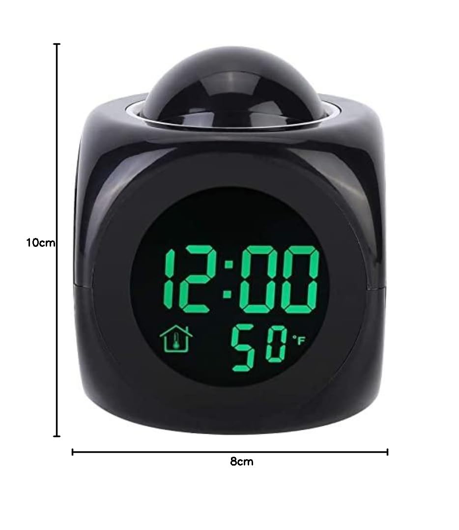 Digital LCD Display Alarm Clock