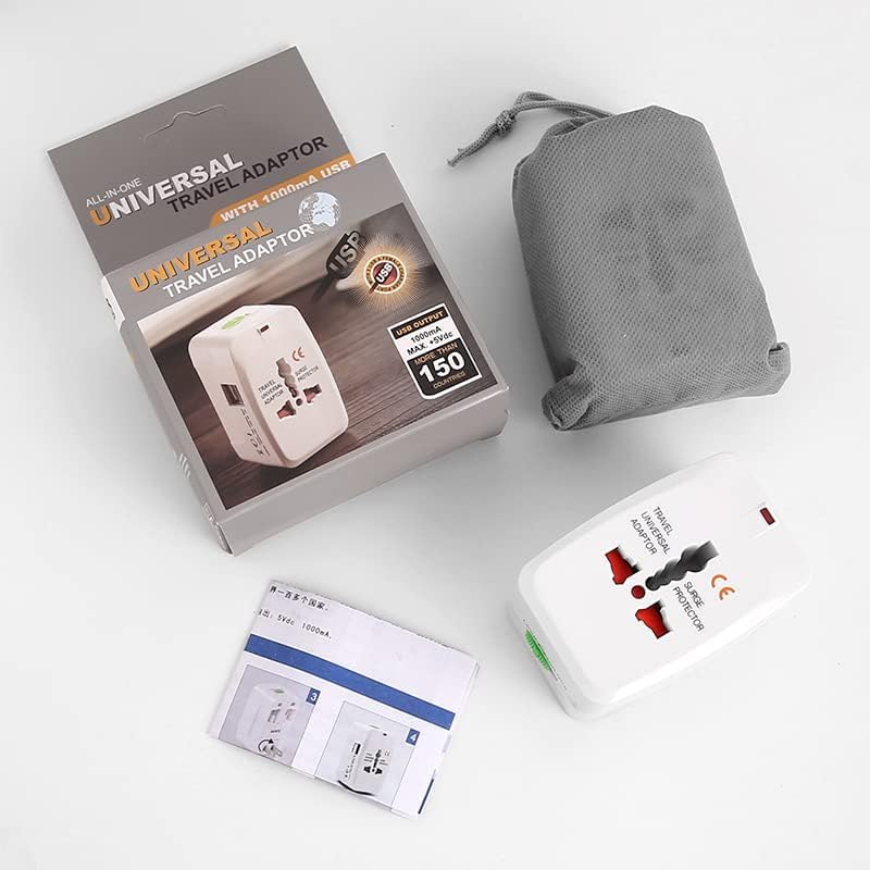 Universal Travel Adapter Plug - International Multipurpose All-in-One Solution