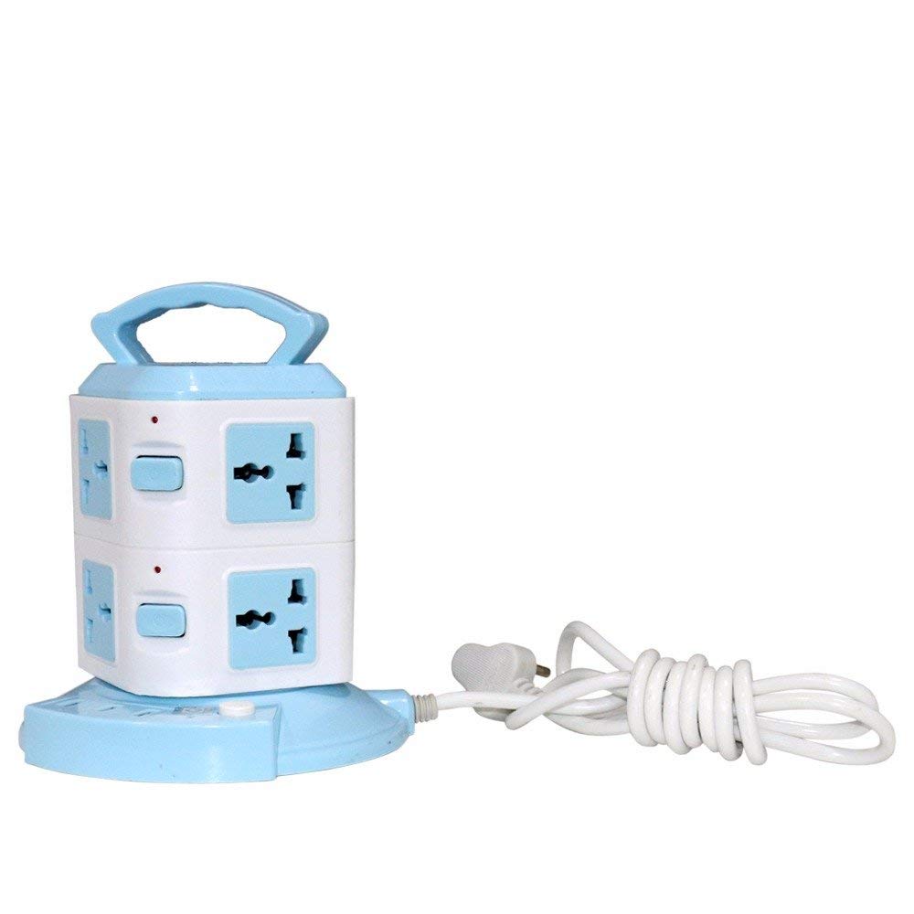 Power Plate 9 with 3 USB Ports + 8 Power Sockets Power Converter
