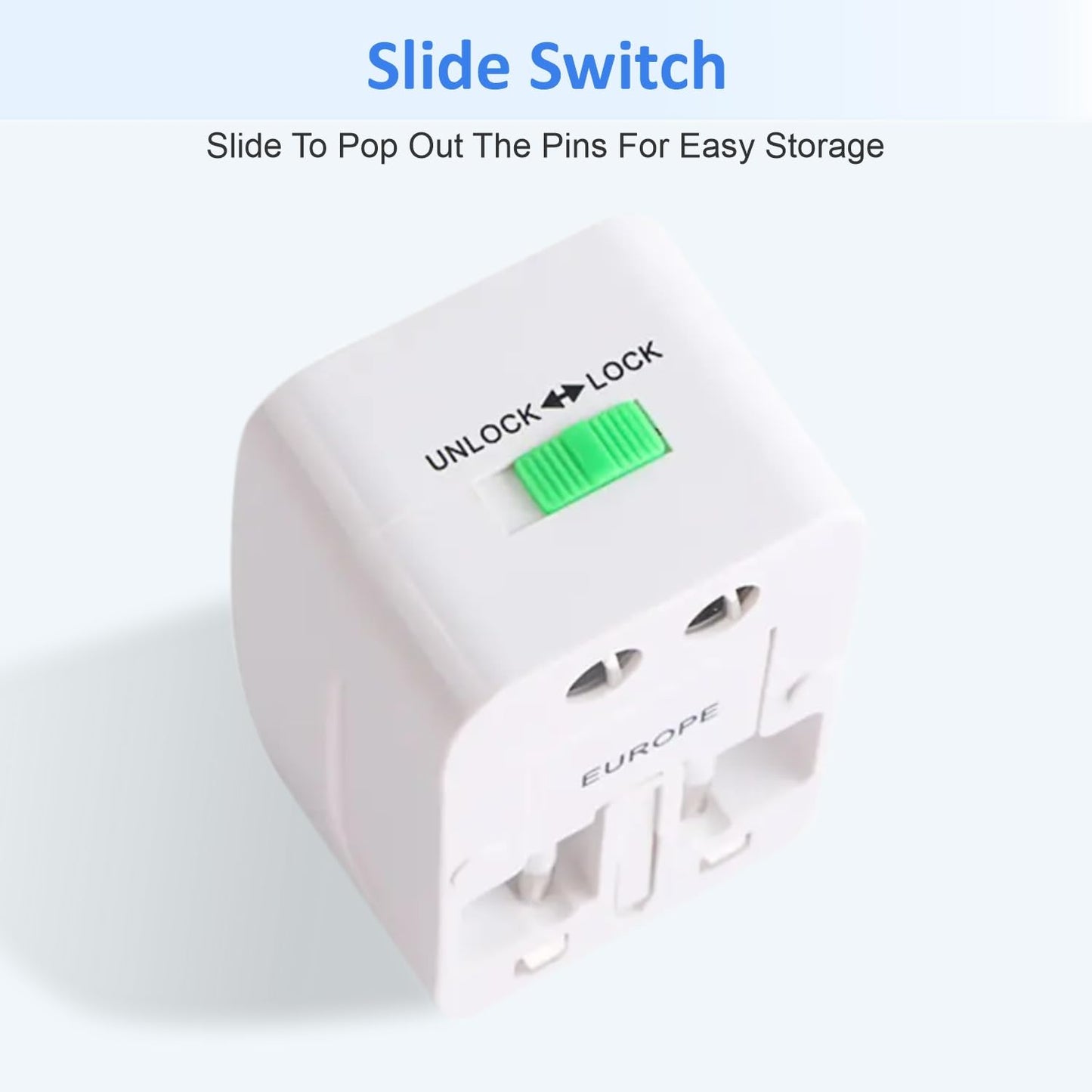 Universal Travel Adapter Plug - International Multipurpose All-in-One Solution