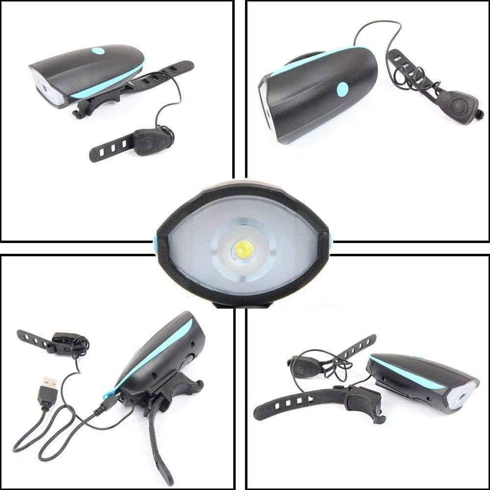 Bicycle Bike LED Headlight and Horn