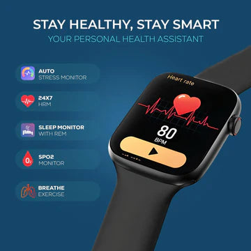 Edge Time Smart Watch for Men & Women
