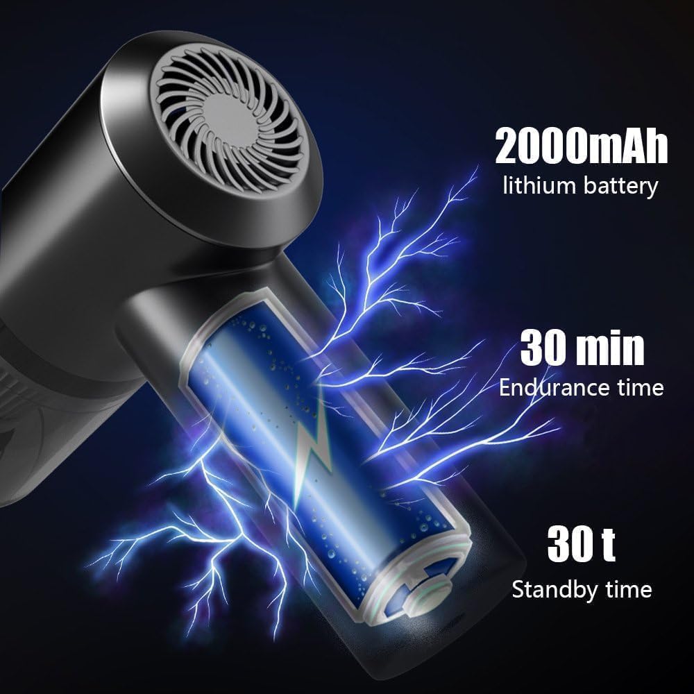 3IN1 Portable Car Vacuum Cleaner with Blower