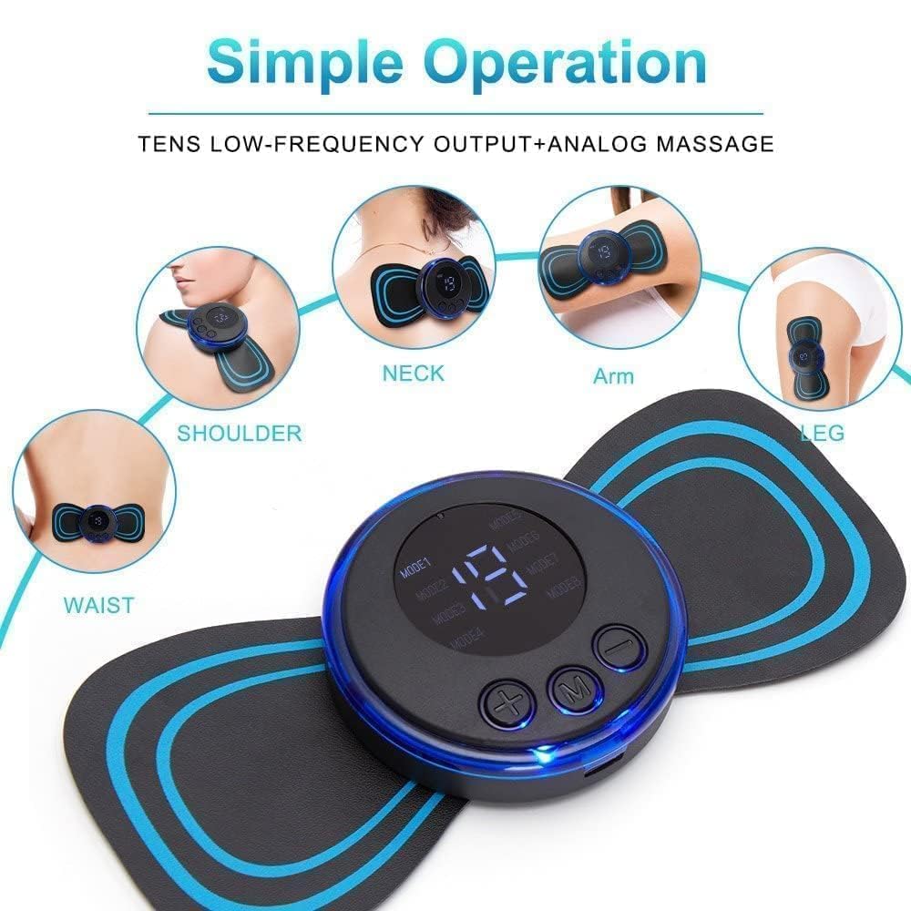 Wireless Mini Butterfly Massager for pain relief