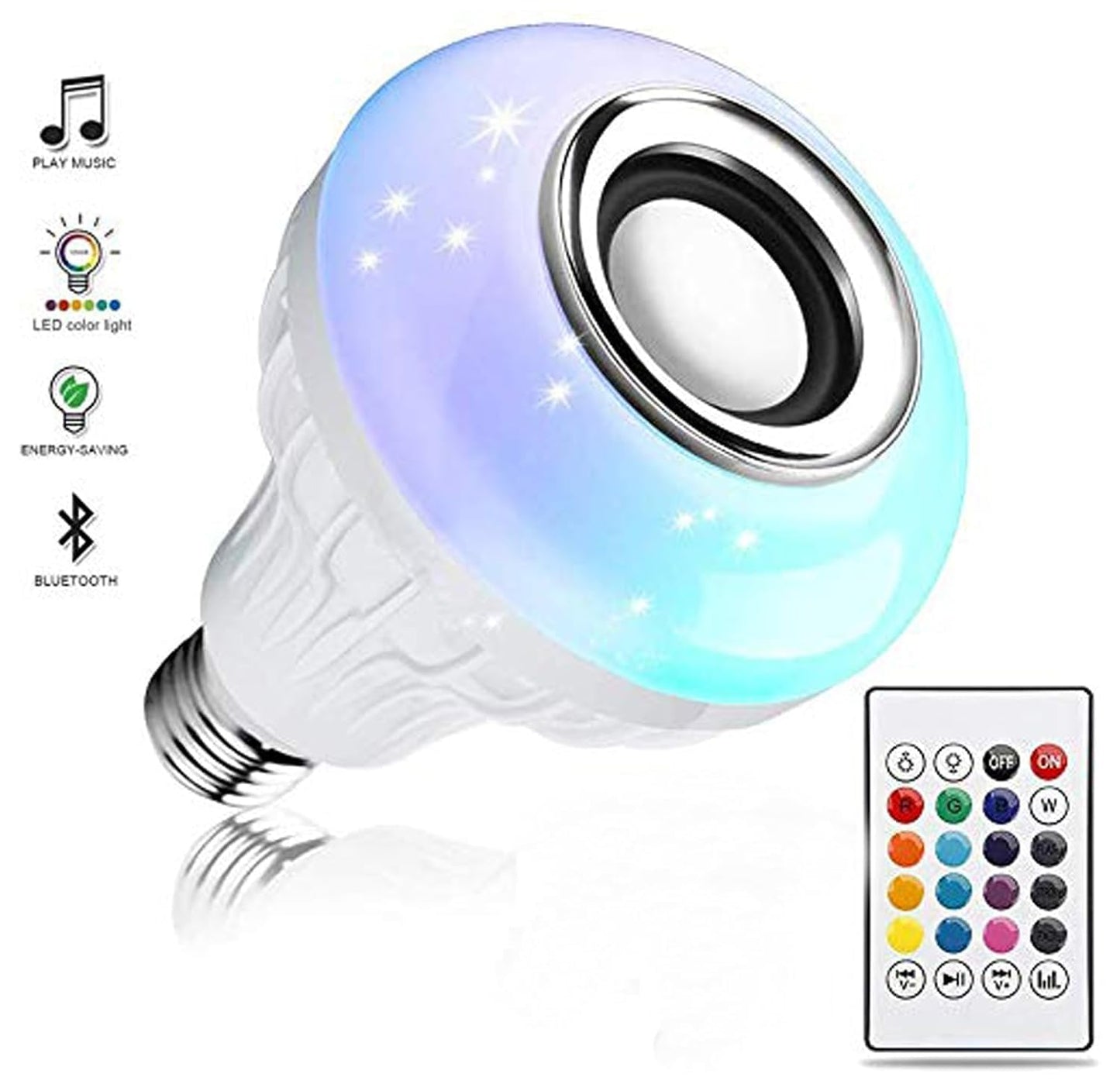 LED Music Bluetooth Light Bulb