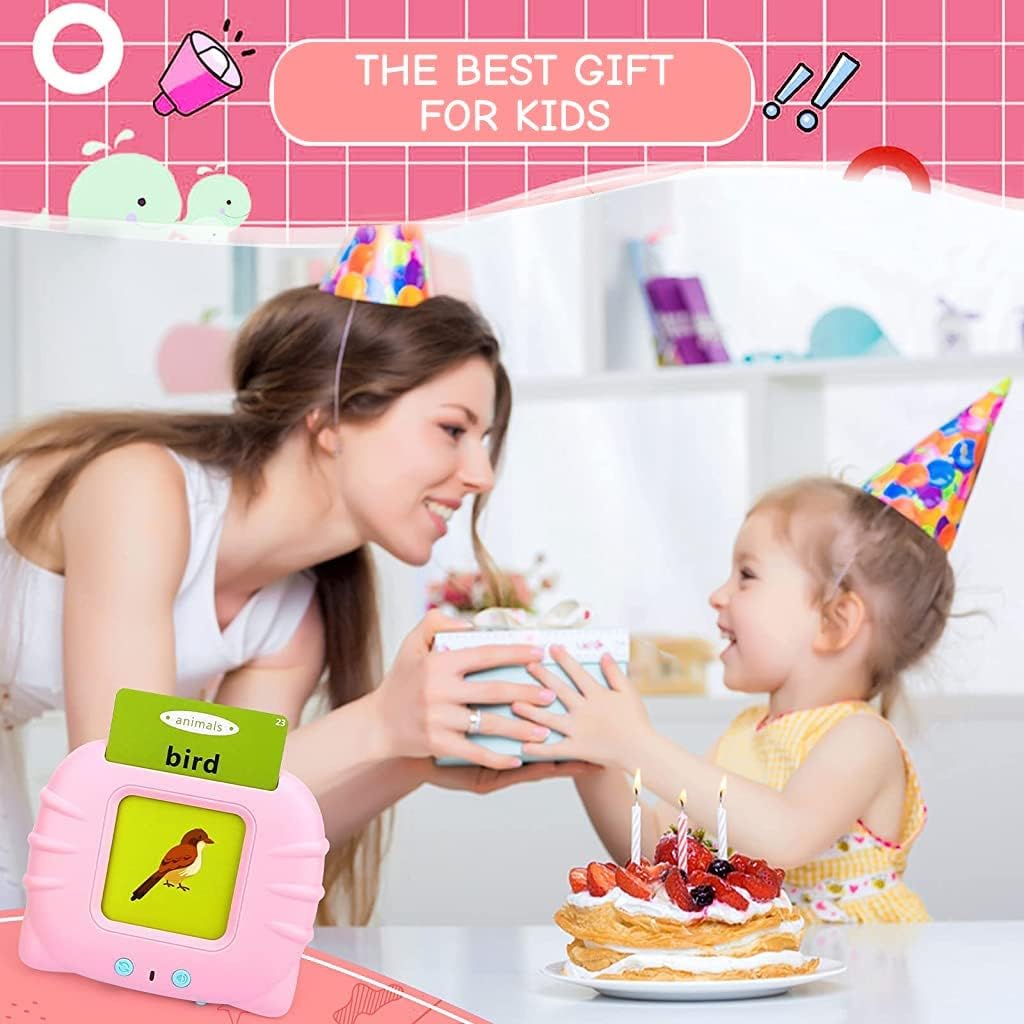Talking Flash Cards Educational Learning Toys for 2 to 6 Years Old Boys & Girls