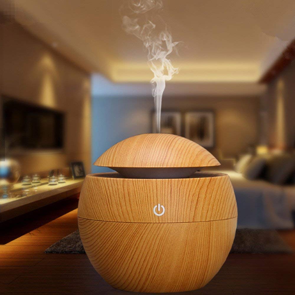 Wooden Style Cool Mist Humidifier for Room