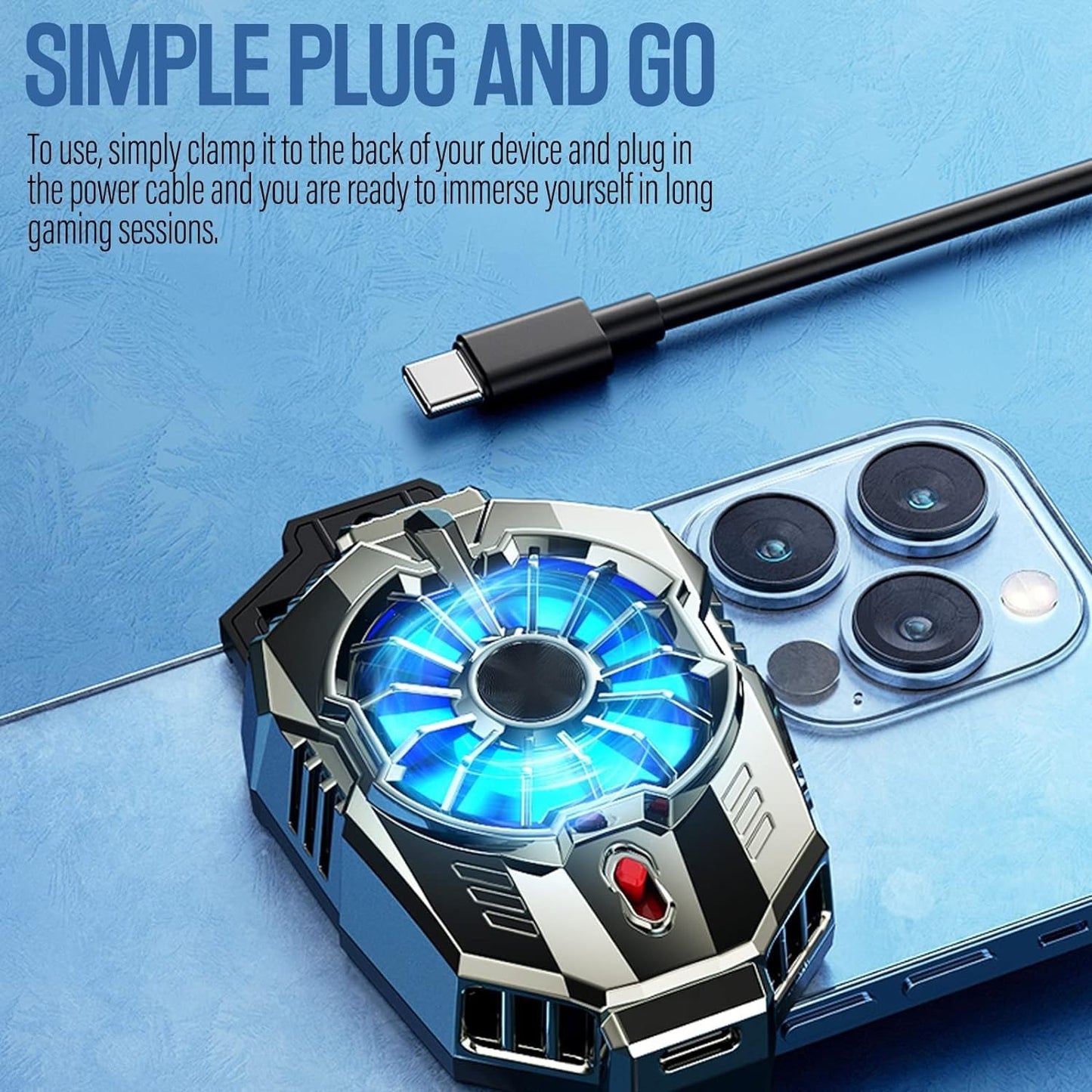 Mobile Phone Cooler for Gaming