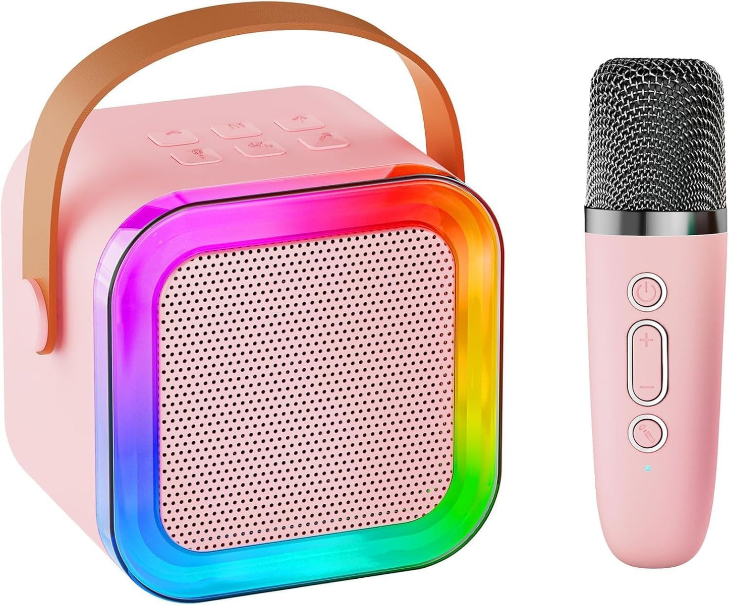 Karaoke Mic for Kids & Adults with Mini Portable Speaker