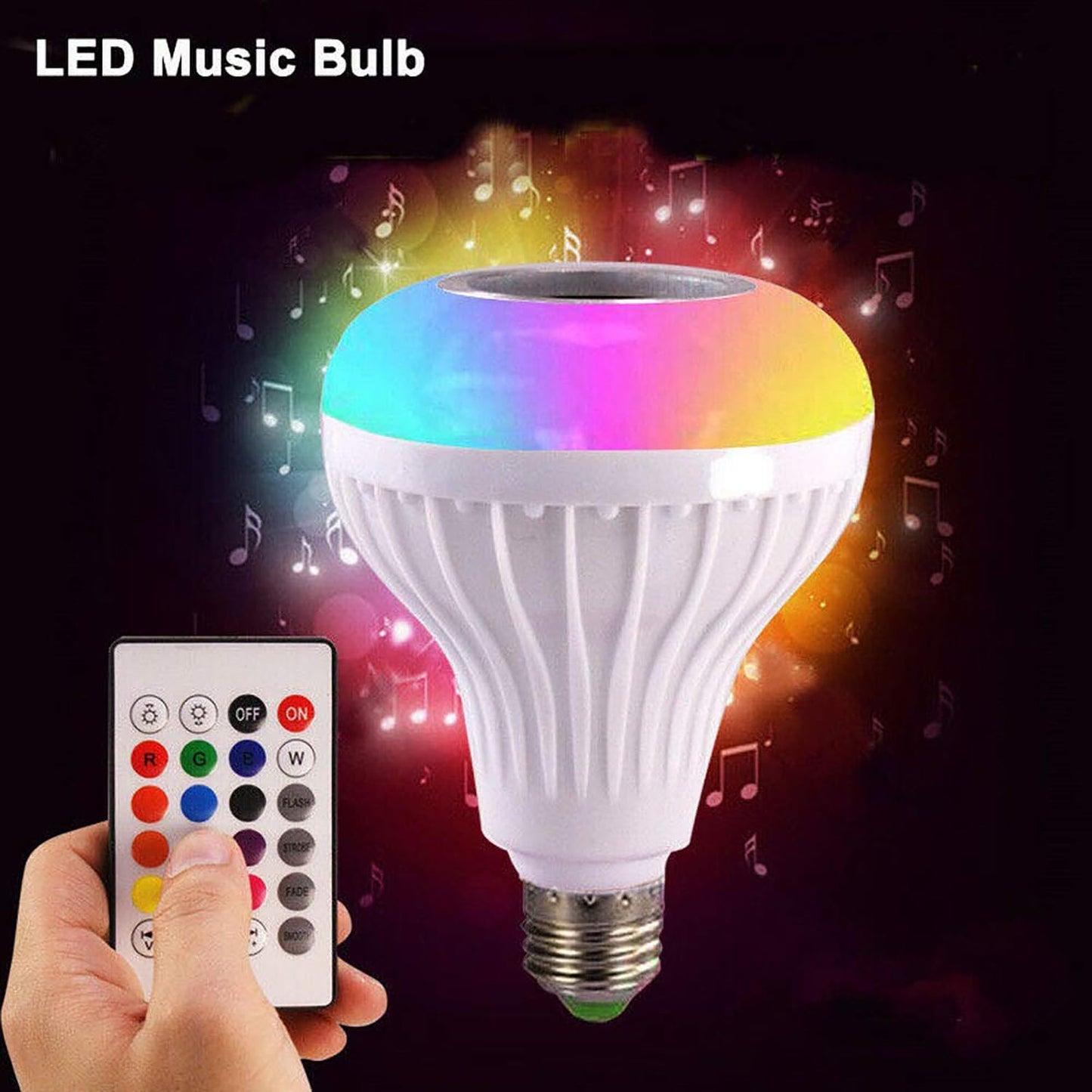 LED Music Bluetooth Light Bulb