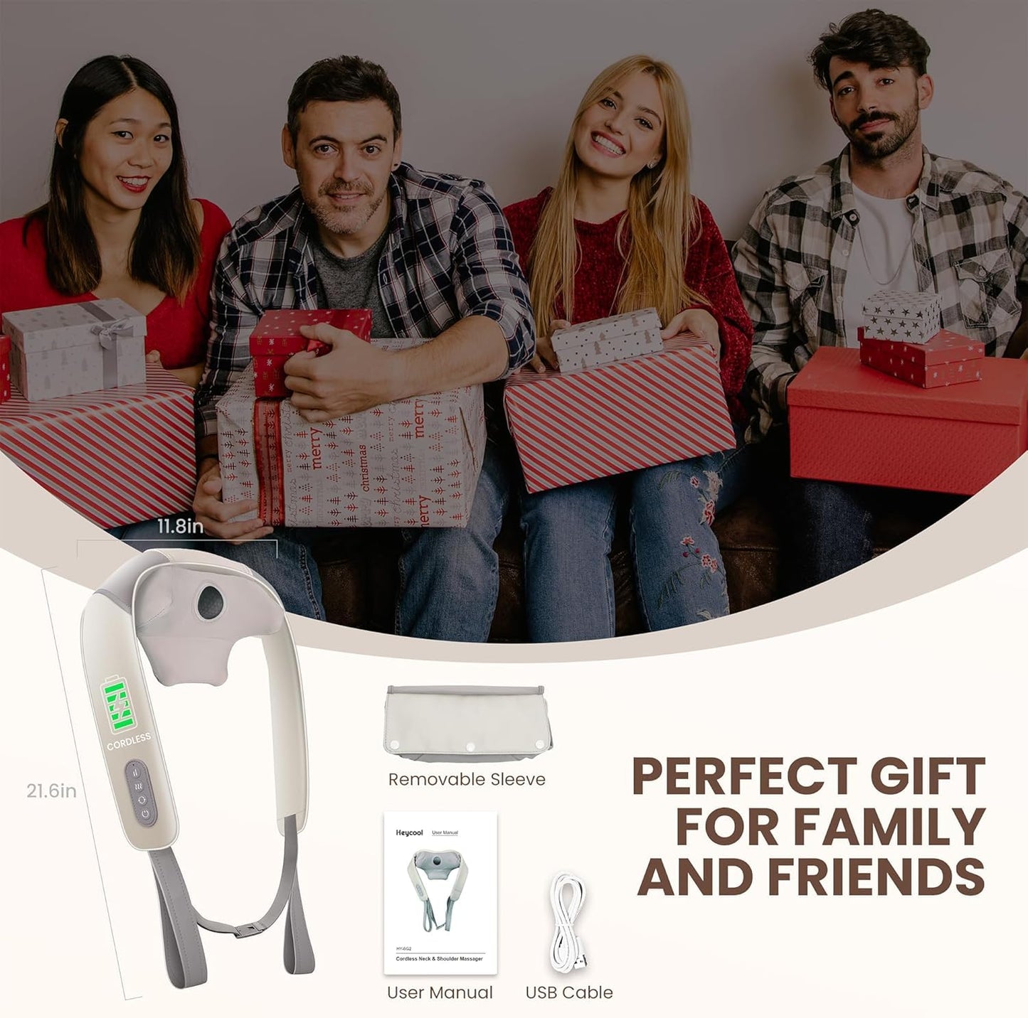 Neck and Back Massager