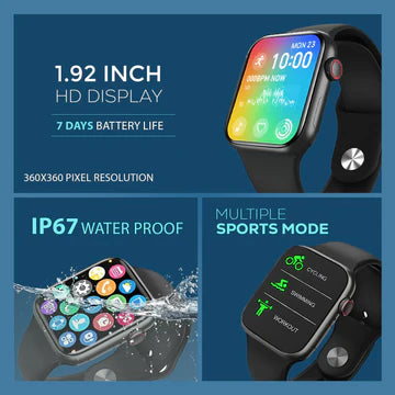 Edge Time Smart Watch for Men & Women