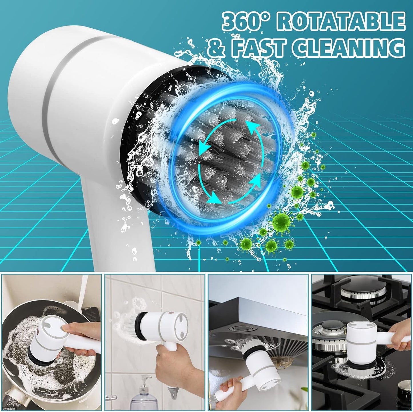 5 in 1 Electric Cleaning brush