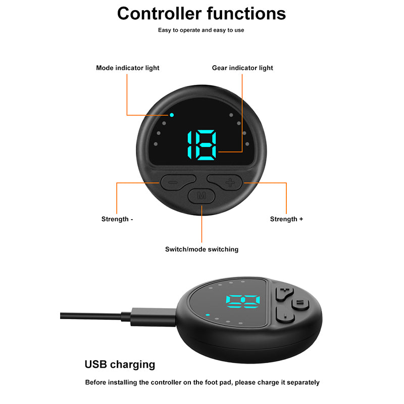 Wireless Electric EMS Foot & Body Massager