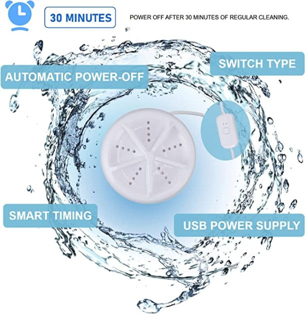 USB Powered Turbine Wash System for Efficient and Convenient Cleaning Solutions
