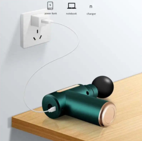 Pulse Gun Massager With Digital Display