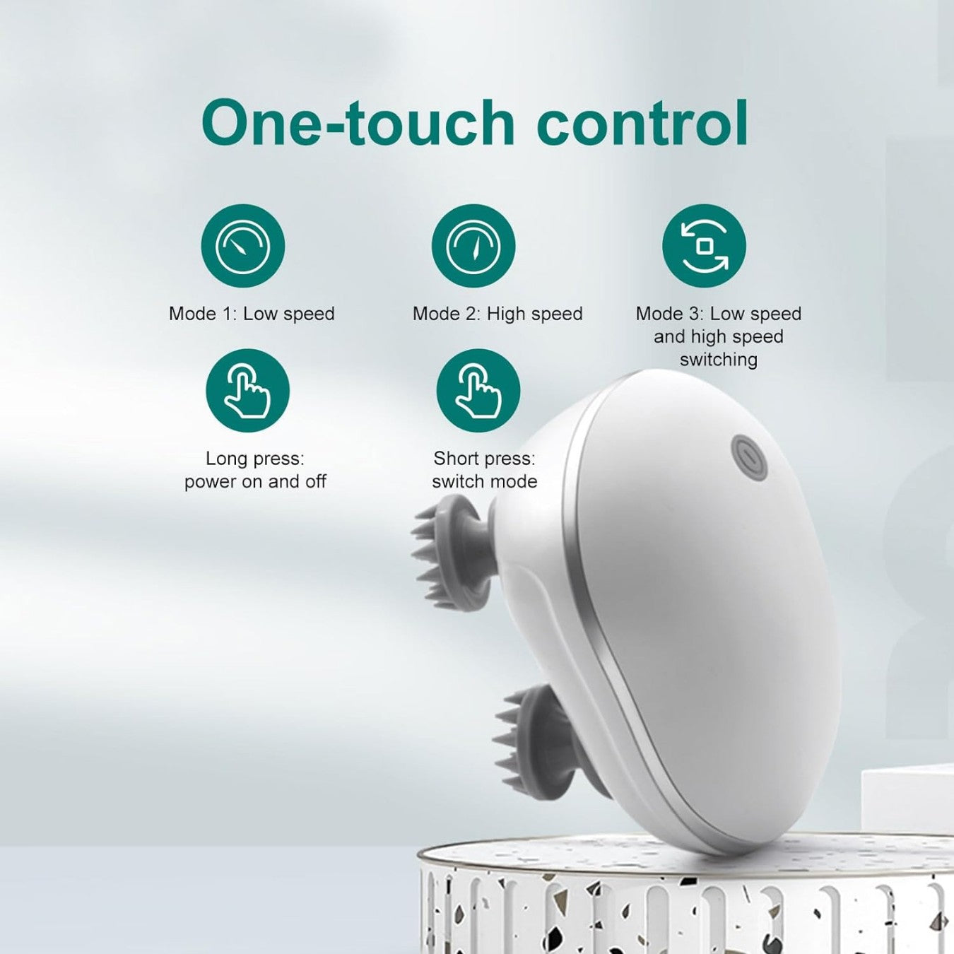 Rootsy Smart Scalp Massager for Hair Growth & Stress Relief