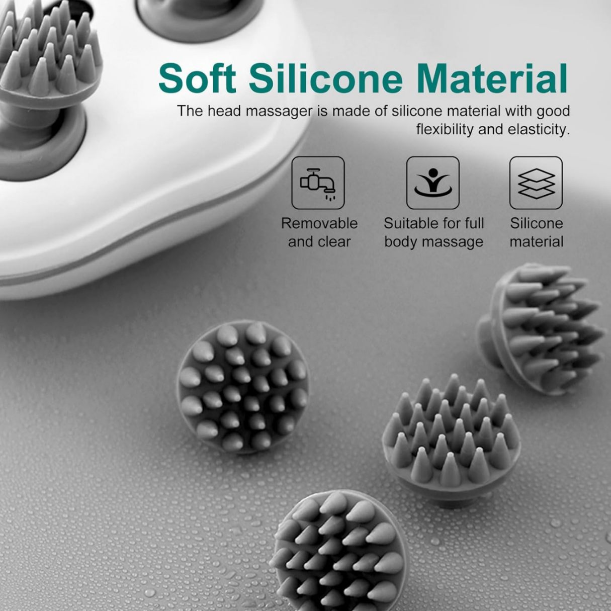 Rootsy Smart Scalp Massager for Hair Growth & Stress Relief
