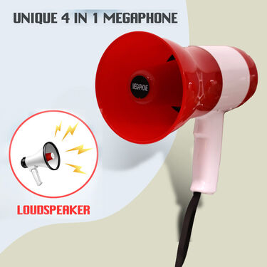 Megaphone Speaker Lightweight Bullhorn