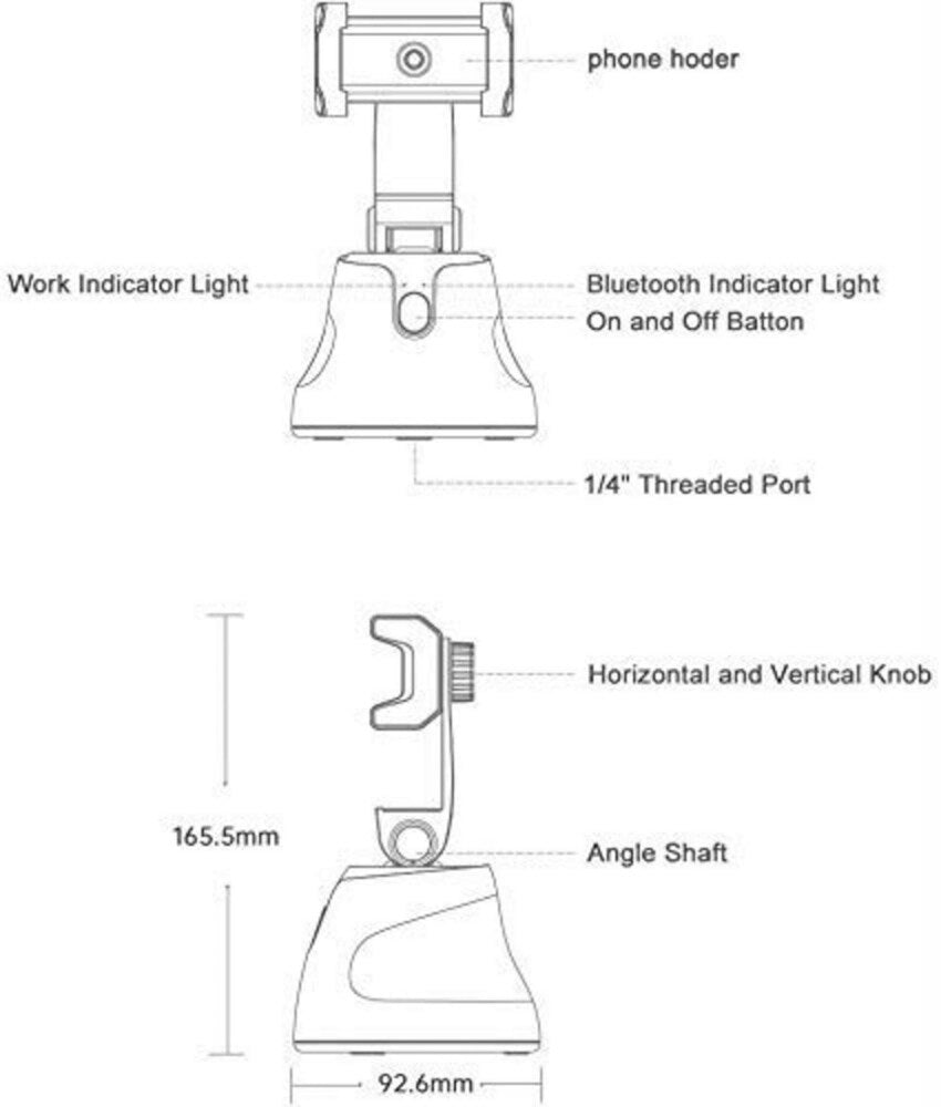 Auto Face Tracking Tripod
