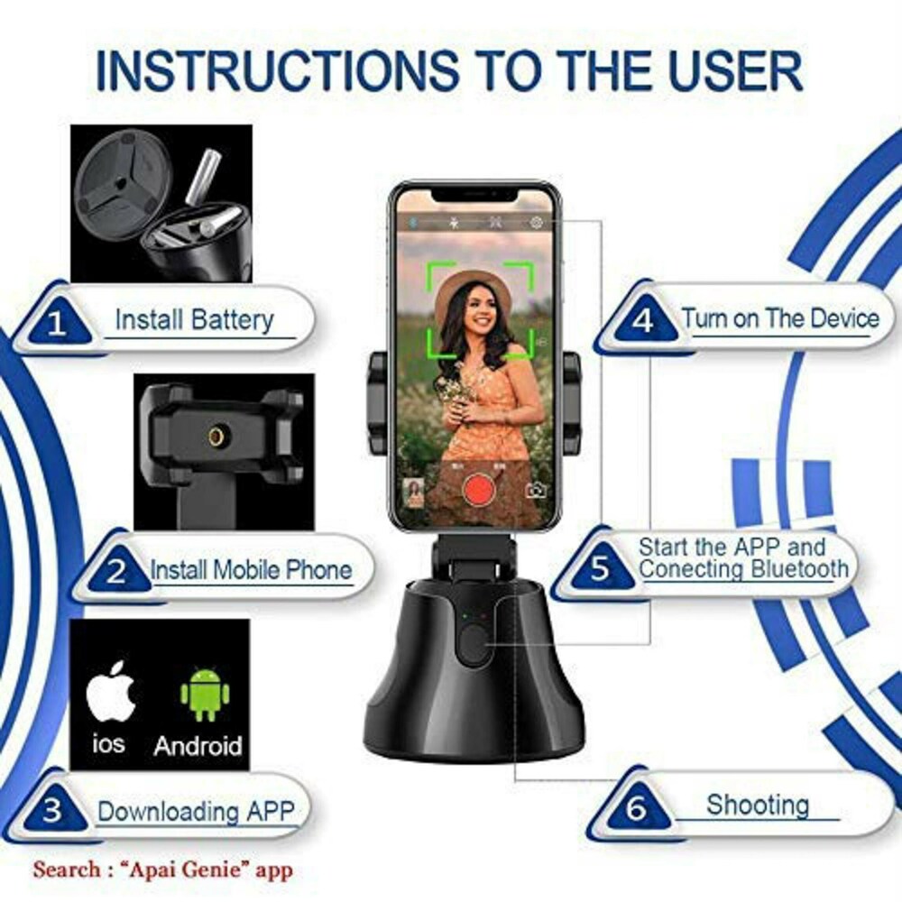 Auto Face Tracking Tripod