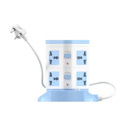 Power Plate 9 with 3 USB Ports + 8 Power Sockets Power Converter