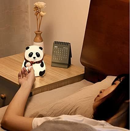 Rechargeable Silicone Panda Night Light for Kids