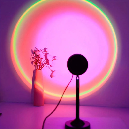 16 Colors Changing Sunset Projection Lamp with Remote
