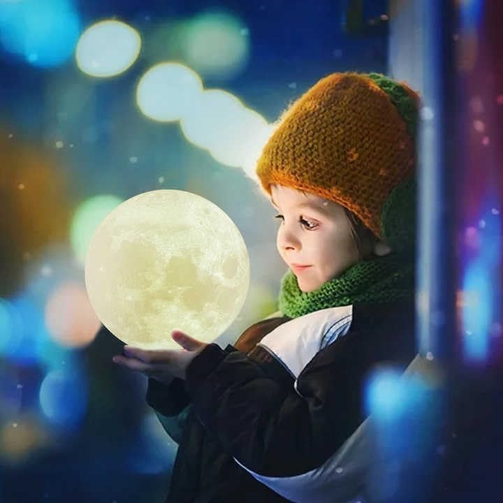 3D Moon Night Lamp