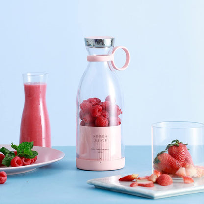 Electric Portable Mini Juicer Bottle (420ml)