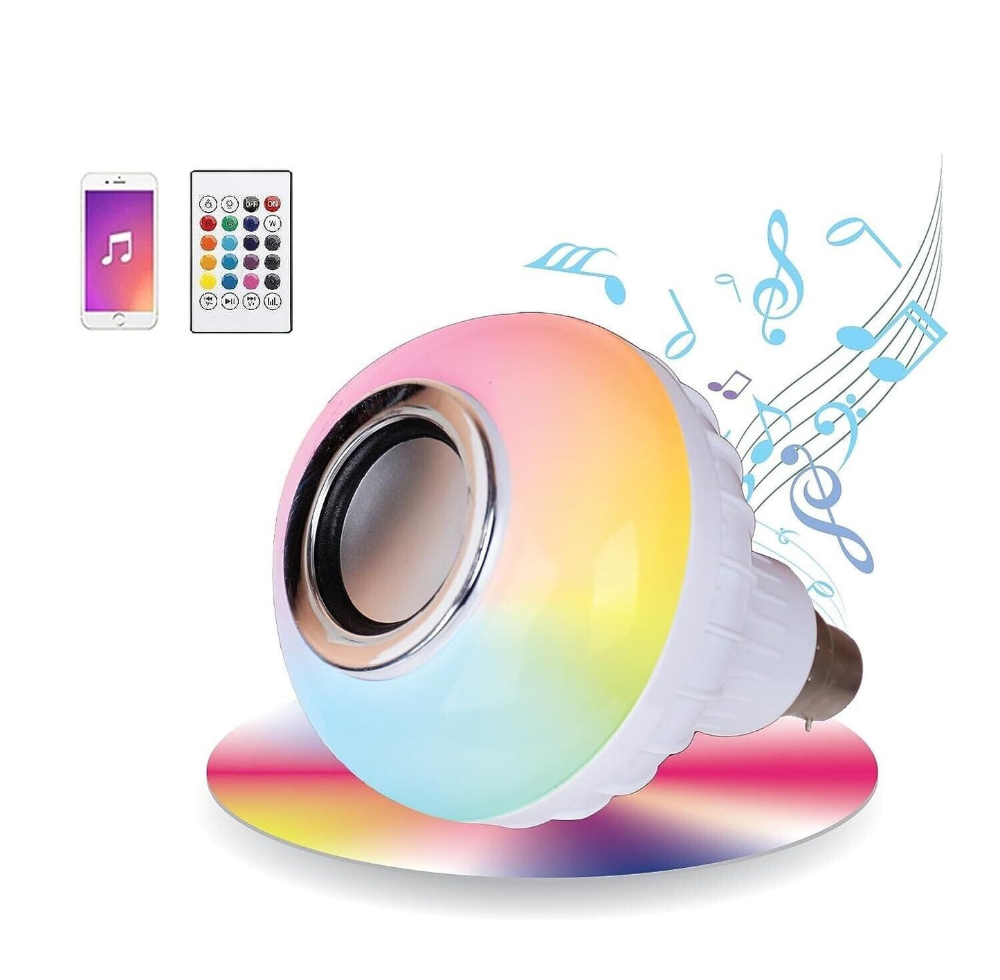 LED Music Bluetooth Light Bulb