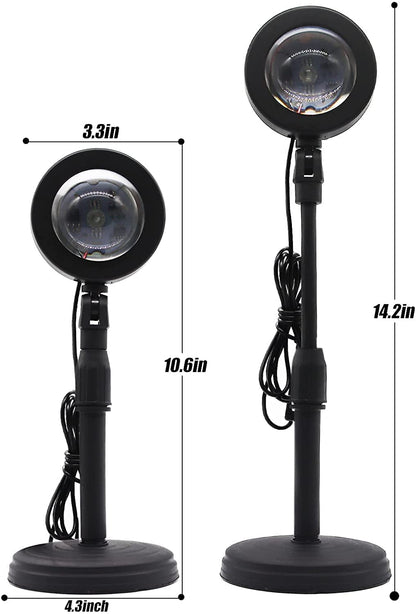 16 Colors Changing Sunset Projection Lamp with Remote
