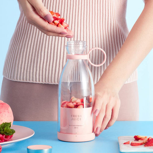 Electric Portable Mini Juicer Bottle (420ml)