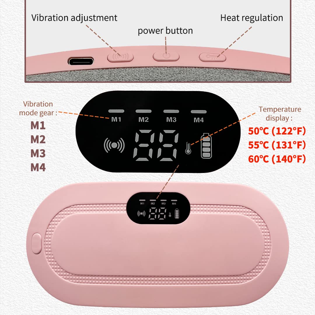 Portable Cordless Heating Pad for Menstrual Cramps Relief