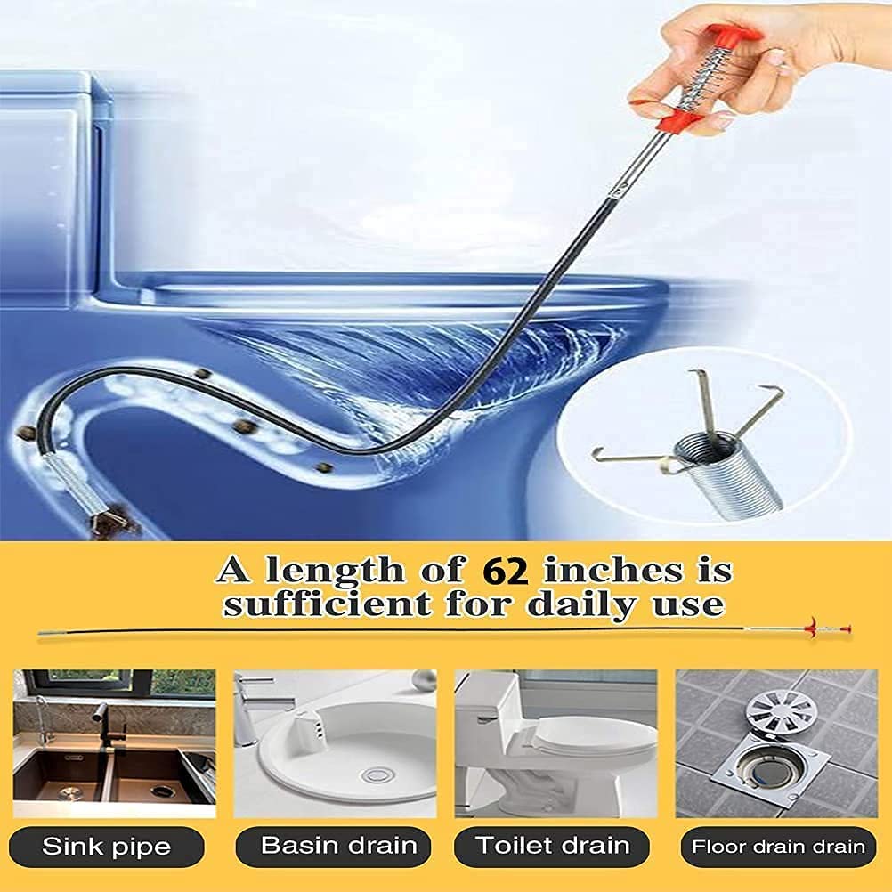 Drain Cleaner Wire Stick Stainless Steel