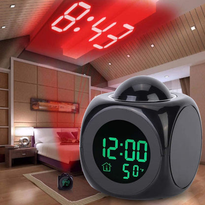 Digital LCD Display Alarm Clock