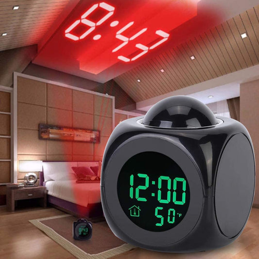 Digital LCD Display Alarm Clock