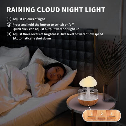 Cloud Rain Aroma Humidifier