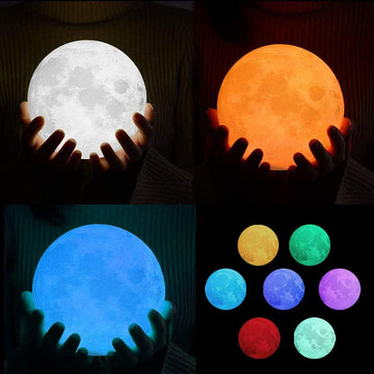 3D Moon Night Lamp