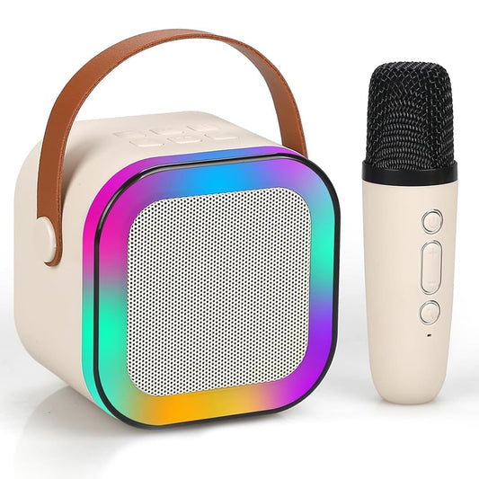Karaoke Mic for Kids & Adults with Mini Portable Speaker