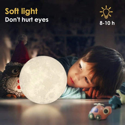 3D Moon Night Lamp