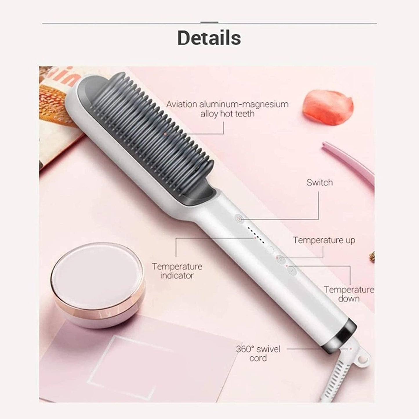 Hair Styler Dryer Comb Electric Hair Styling Tool