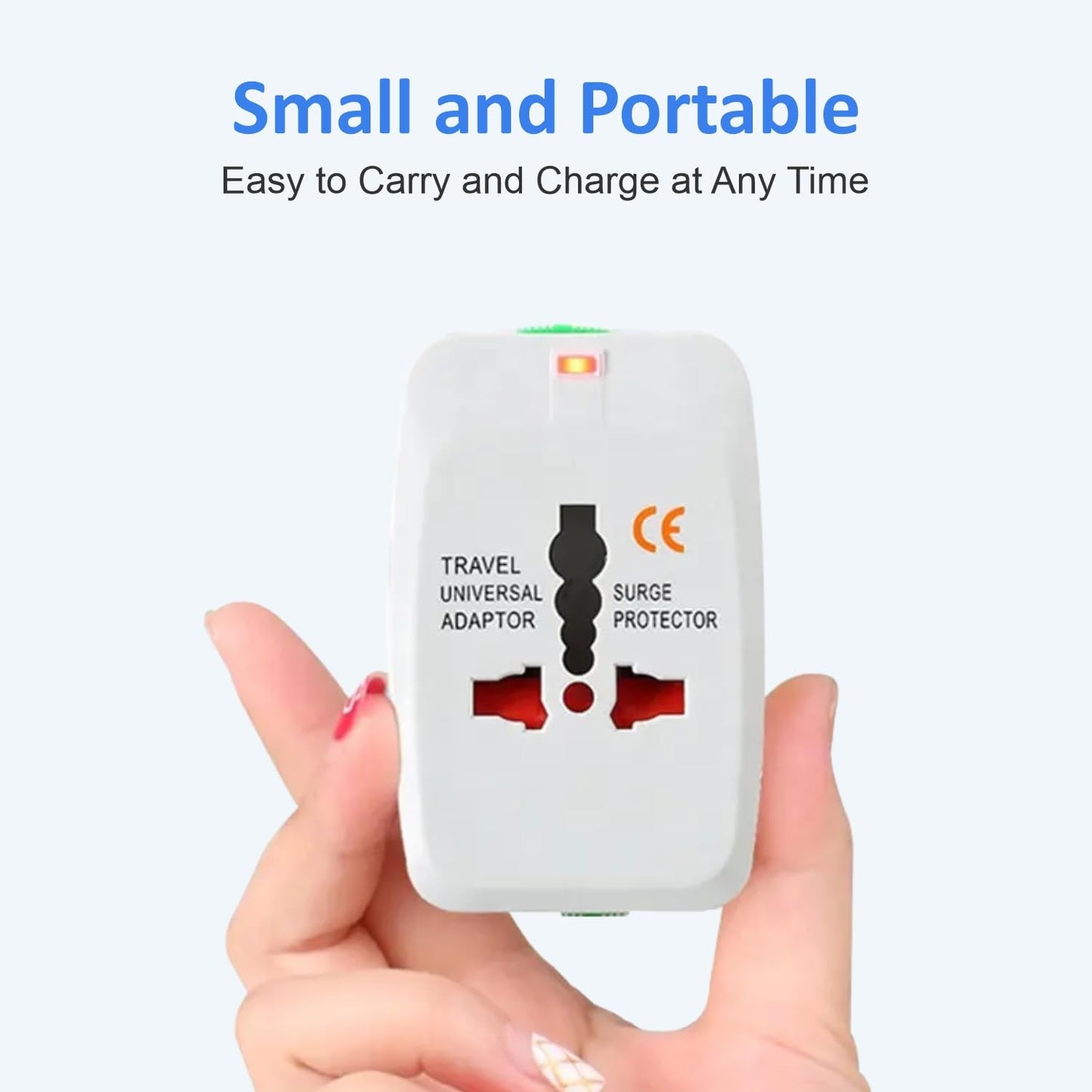 Universal Travel Adapter Plug - International Multipurpose All-in-One Solution