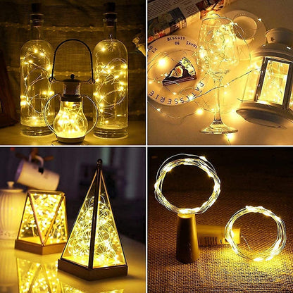 20 LED Bottle Decorative Cork Lights