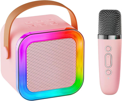 Karaoke Mic for Kids & Adults with Mini Portable Speaker