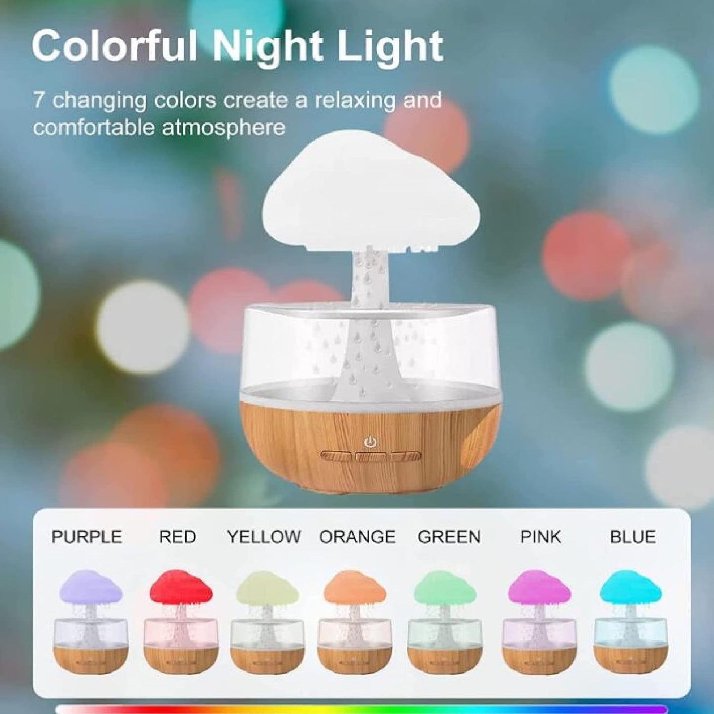 Cloud Rain Aroma Humidifier