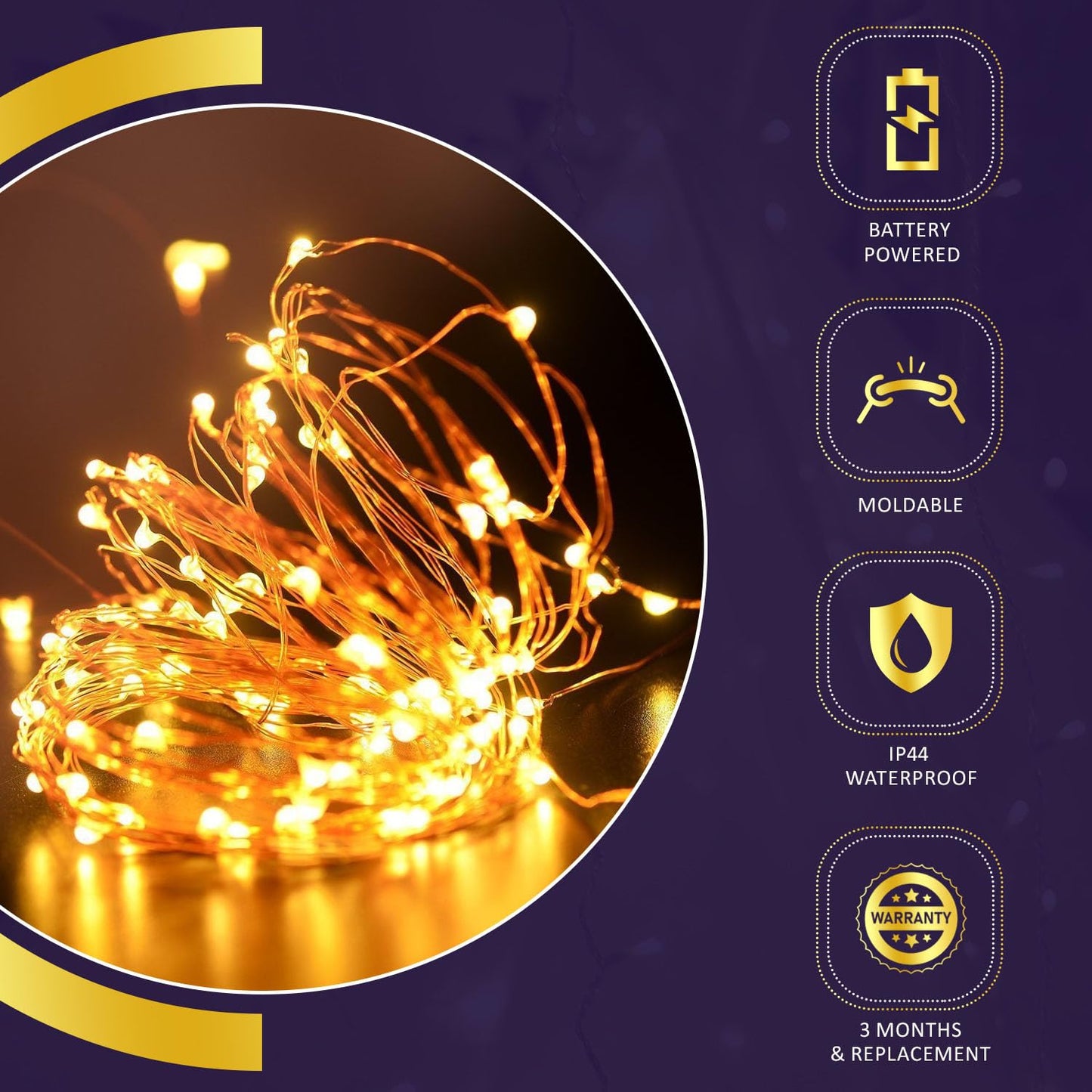 20 LED Bottle Decorative Cork Lights