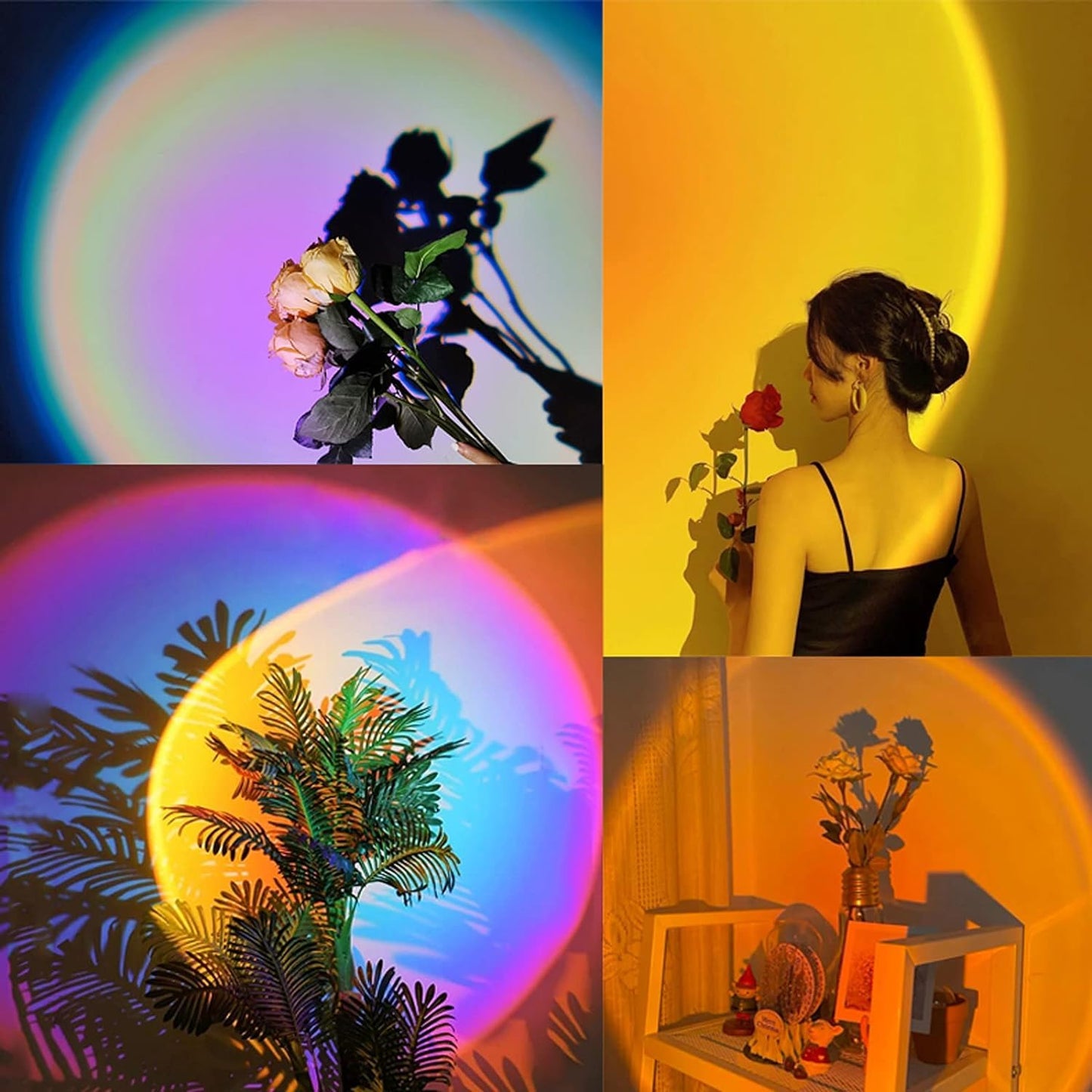 16 Colors Changing Sunset Projection Lamp with Remote